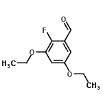 CAS 登录号：277324-21-7， 3,5-二乙氧基-2-氟苯甲醛