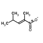 CAS 登录号：27748-52-3， (2E)-4-甲基-2-硝基-2-戊烯