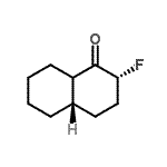 CAS 登录号：27758-90-3， (2R,4aS)-2-氟八氢-1(2H)-萘酮