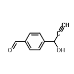 CAS 登录号：277752-98-4， 4-(1-羟基-2-丙炔-1-基)苯甲醛