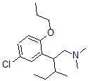 CAS 登录号:27778-84-3, 5-氯-N,N-二甲基-beta-(1-甲基丙基)-2-丙氧基苯乙胺