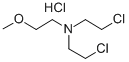 CAS 登录号：27807-62-1， 二(2-氯乙基)-2-甲氧基乙基胺