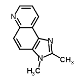 CAS 登录号：27832-43-5， 2,3-二甲基吡啶并[3,2-e]苯并咪唑