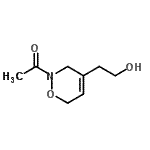 CAS 登录号：278605-81-5， 1-[4-(2-羟基乙基)-3,6-二氢-2H-1,2-恶嗪-2-基]乙酮