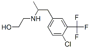 CAS 登录号：27872-83-9， 2-[[2-[4-氯-3-(三氟甲基)苯基]-1-甲基乙基]氨基]乙醇