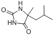 CAS#: 27886-67-5, 5-Methyl-5-(2-Methylpropyl)-2,4-Imidazolidinedione
