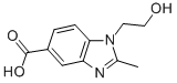 CAS#: 279227-02-0, 1-(2-Hydroxyethyl)-2-Methylbenzimidazole-5-Carboxylic acid
