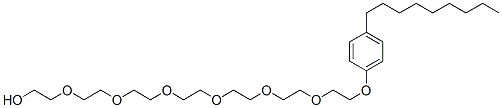 CAS 登录号:27942-27-4, 20-(4-壬基苯氧基)-3,6,9,12,15,18-六氧杂二十烷-1-醇