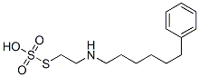 CAS 登录号：27976-22-3， 硫代硫酸氢 S-[2-[(6-苯基己基)氨基]乙基]酯