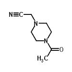 CAS 登录号：280110-88-5， 2-(4-乙酰基哌嗪-1-基)乙腈