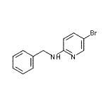 CAS 登录号：280116-83-8， N-苄基-5-溴-2-吡啶胺
