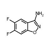 CAS 登录号：280574-98-3， 5,6-二氟-1,2-苯并恶唑-3-胺