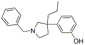 CAS 登录号:28066-75-3, 3-(1-苄基-3-丙基-3-吡咯烷基)苯酚
