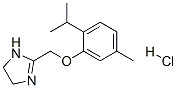 CAS#: 28120-03-8, 4,5-Dihydro-2-[[2-Isopropyl-5-Methylphenoxy]Methyl]-1H-Imidazole Monohydrochloride