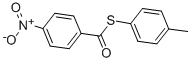 CAS#: 28122-84-1, 4-Nitrothiobenzoic Acid S-p-Tolyl Ester