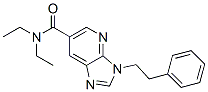 CAS#: 2813-84-5, N,N-Diethyl-3-(2-Phenylethyl)Imidazo[4,5-e]Pyridine-6-Carboxamide