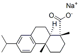 CAS 登录号:28161-39-9, (1R-(1alpha,4abeta,10aalpha))-1,2,3,4,4a,9,10,10a-八氢-7-异丙基-1,4a-二甲基菲-1-羧酸钠