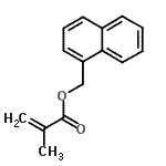 CAS 登录号：28171-92-8， 1-萘基甲基甲基丙烯酸酯