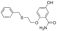 CAS 登录号:28173-86-6, 2-(2-苄基硫基乙氧基)-5-羟基-苯甲酰胺