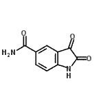 CAS 登录号：28283-98-9， 2,3-二氧代-5-吲哚啉甲酰胺