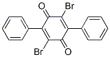 CAS#: 28293-39-2, 2,5-Dibromo-3,6-Diphenyl-1,4-Benzoquinone