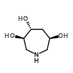 CAS 登录号：284031-39-6， (3R,4R,6R)-3,4,6-氮杂环庚烷三醇