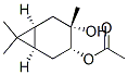 CAS#: 28435-84-9, (1alpha,3beta,4alpha,6alpha)-3-Hydroxy-3,7,7-Trimethylbicyclo[4.1.0]Hept-4-Yl Acetate