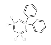 CAS 登录号：2846-32-4， 2,2,4,4-四氯-6,6-二苯基环三磷腈