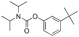 CAS 登录号：28460-10-8， N,N-二异丙基氨基甲酸 3-叔丁基苯基酯