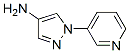 CAS 登录号：28466-00-4， 1-吡啶-3-基吡唑-4-胺