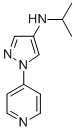 CAS 登录号：28466-06-0， 4-(异丙基氨基)-1-(4-吡啶基)吡唑