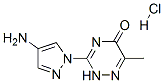 CAS#: 28469-15-0, 3-(4-Aminopyrazol-1-Yl)-6-Methyl-2H-1,2,4-Triazin-5-One Hydrochloride