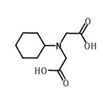 CAS 登录号：2848-06-8， 2,2'-(环己基亚氨基)二乙酸