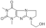 CAS#: 28557-24-6, 2,3,4,6,7,8-Hexahydro-1,3-Dimethyl-8-Hydroxyethyl-1H-Imidazo(2,1-f)Purine-2,4-Dione