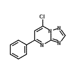 CAS 登录号：28565-43-7， 7-氯-5-苯基[1,2,4]三唑并[1,5-a]嘧啶