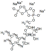 CAS#: 285978-17-8, Guanosine-13C10-15N5 5'-Triphosphate Sodium Salt