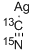 CAS#: 285978-21-4, Silver Cyanide-13C,15N