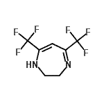 CAS 登录号：28598-72-3， 5,7-二(三氟甲基)-2,3-二氢-1H-1,4-二氮杂卓