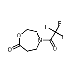 CAS 登录号：286432-58-4， 4-(三氟乙酰基)-1,4-氧杂氮杂环庚烷-7-酮