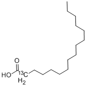 CAS#: 287100-87-2, Hexadecanoic Acid-2-13C