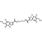 CAS#: 28714-26-3, N,N'-1,4-Butanediylbis(7,9-Dibromo-10-Hydroxy-8-Methoxy-1-Oxa-2-Azaspiro[4.5]Deca-2,6,8-Triene-3-Carboxamide)