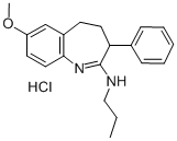 CAS#: 28717-77-3, 4,5-Dihydro-7-Methoxy-3-Phenyl-2-(Propylamino)-3H-1-Benzazepine Monohydrochloride