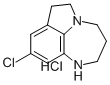 CAS 登录号:28740-99-0, 1,2,3,4,6,7-六氢-9-氯-2 -苯基-吡咯并(1,2,3-ef)(1,5)苯并二氮杂卓单盐酸盐