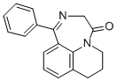 CAS#: 28748-77-8, 7,8-Dihydro-1-Phenyl-6H-Pyrido(3,2,1-jk)(1,4)Benzodiazepin-4(3H)-One