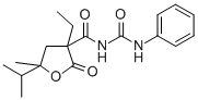 CAS#: 28755-10-4, 1-(3-Ethyl-5-Isopropyl-5-Methyl-2-Oxotetrahydro-3-Furoyl)-3-Phenyl-Urea