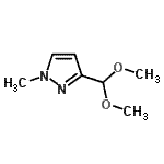 CAS 登录号：287917-82-2， 3-(二甲氧基甲基)-1-甲基-1H-吡唑