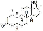 CAS#: 2881-21-2, 17beta-Hydroxy-1alpha,17-Dimethyl-5alpha-Androstan-3-One