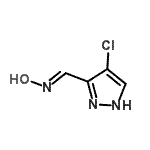 CAS 登录号：288161-37-5， (E)-1-(4-氯-1H-吡唑-3-基)-N-羟基甲亚胺