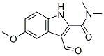 CAS#: 28837-80-1, 3-Formyl-5-Methoxy-N,N-Dimethyl-1H-Indole-2-Carboxamide