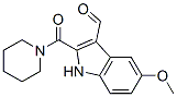 CAS 登录号:28837-83-4, 5-甲氧基-2-(哌啶-1-羰基)-1H-吲哚-3-甲醛